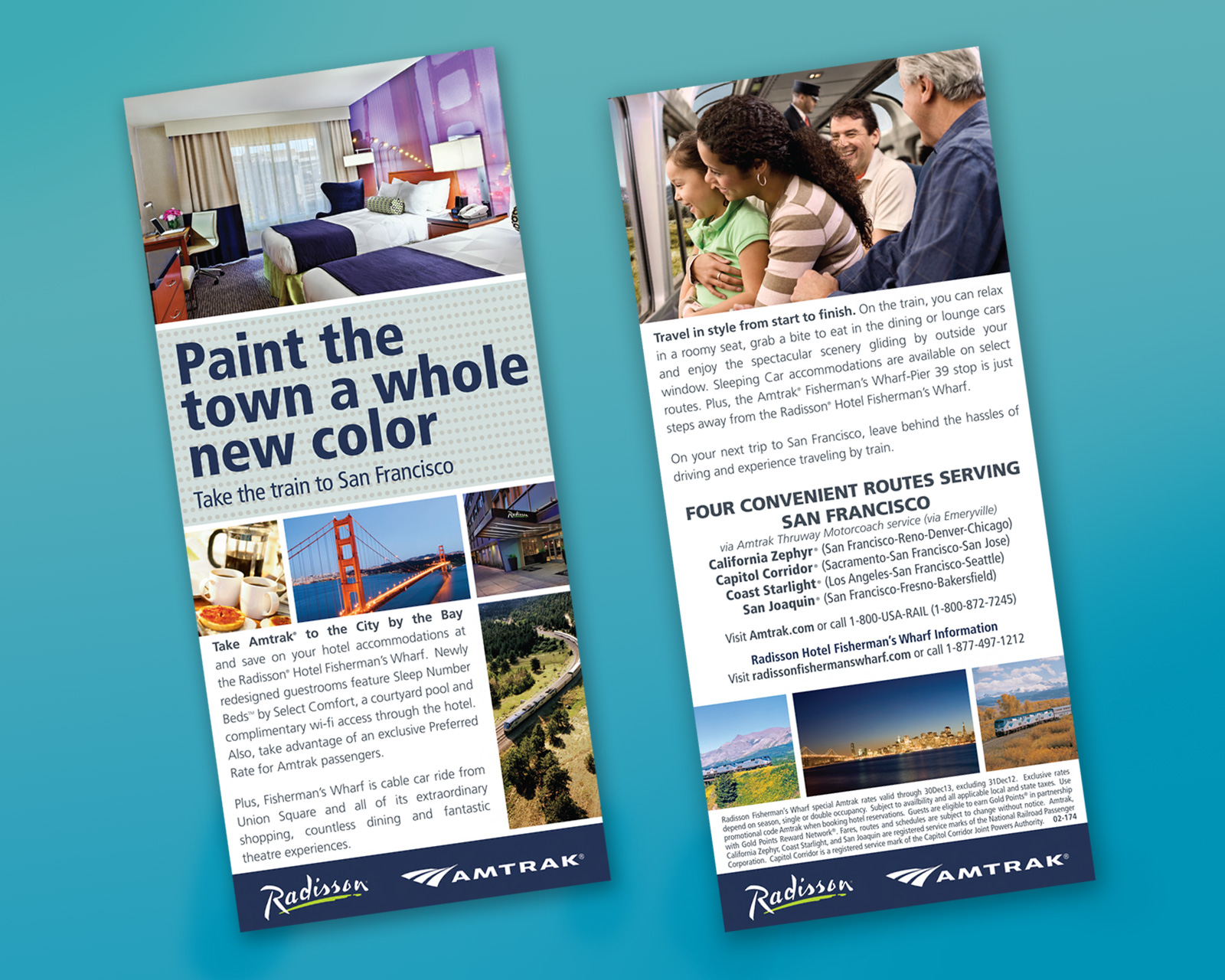 Amtrak & Radisson Hotels: A Collaborative Campaign